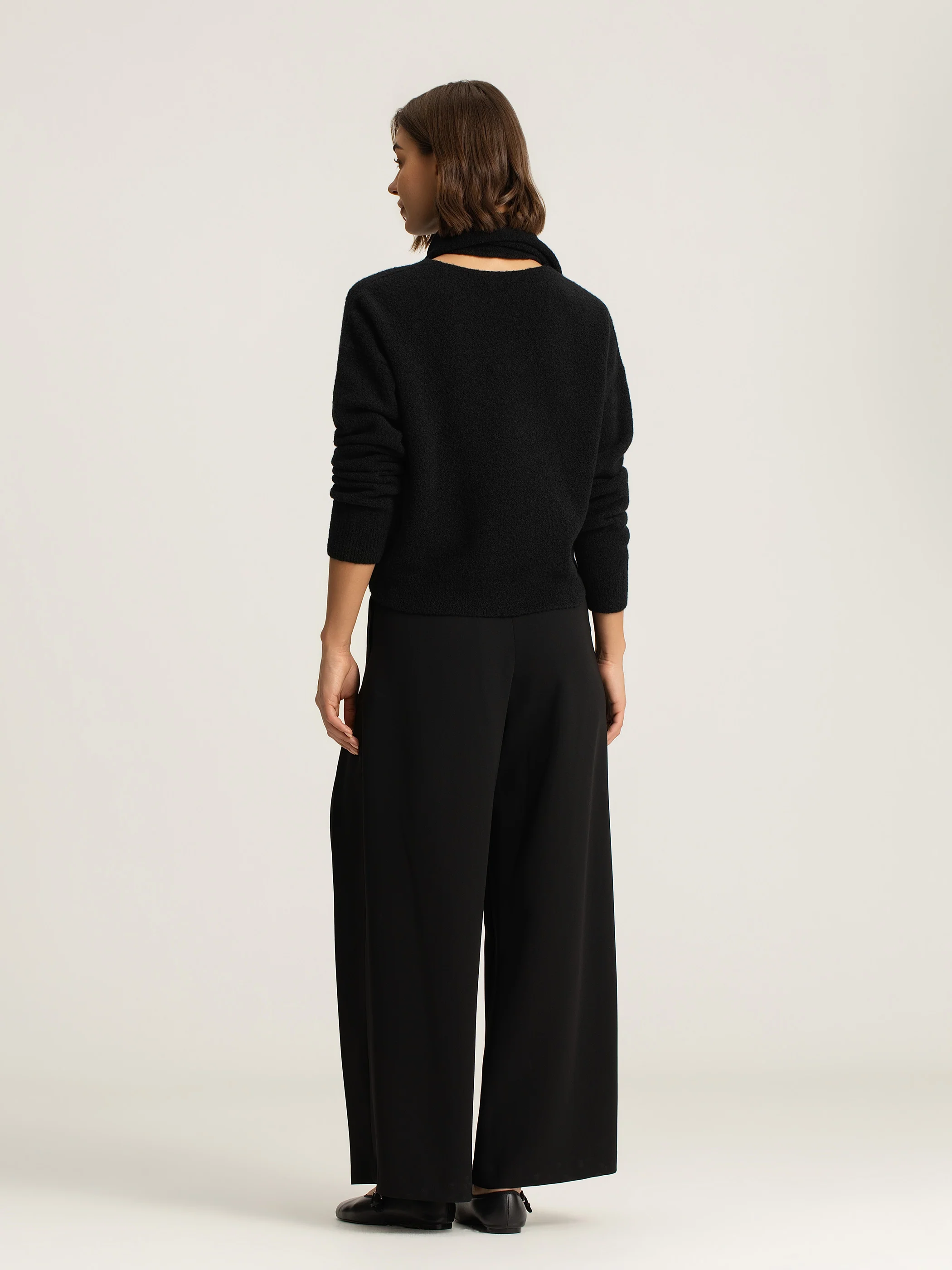 Seren Wool Scarf Jumper - Image 4