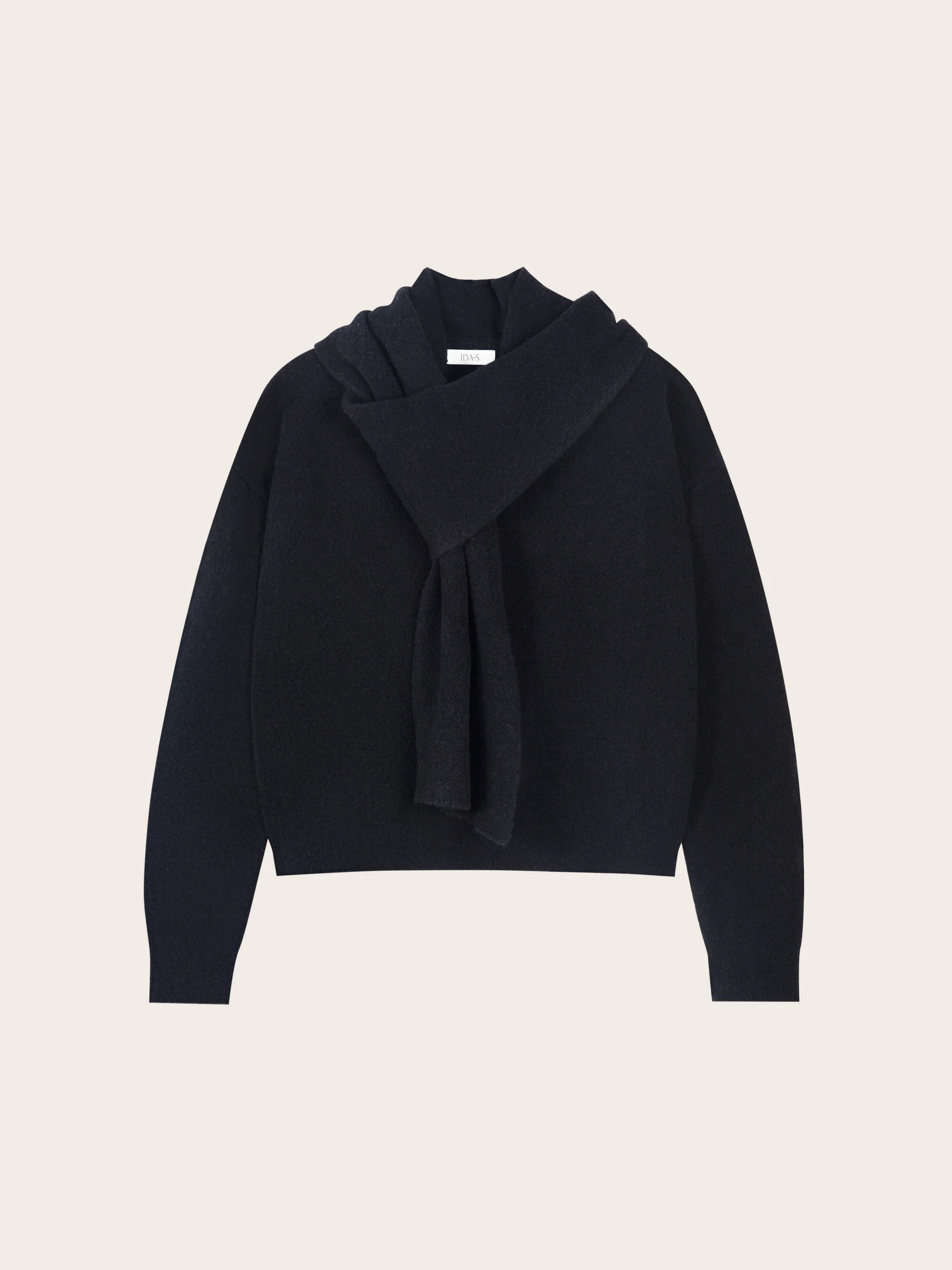 Seren Wool Scarf Jumper - Image 5