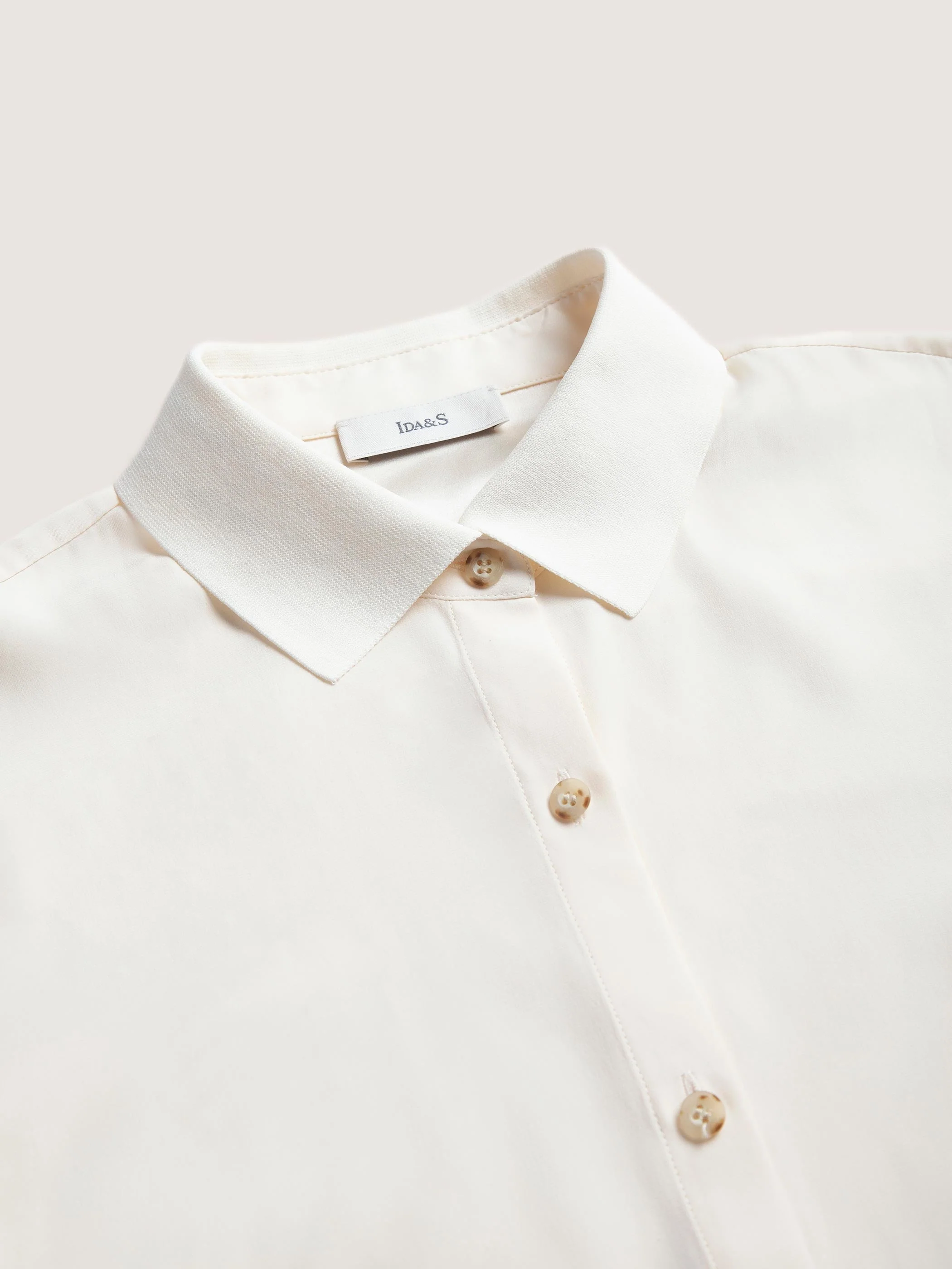 SILK BUTTONED DOWN BLOUSE WITH ELASTIC SLEEVE DETAIL - Image 8