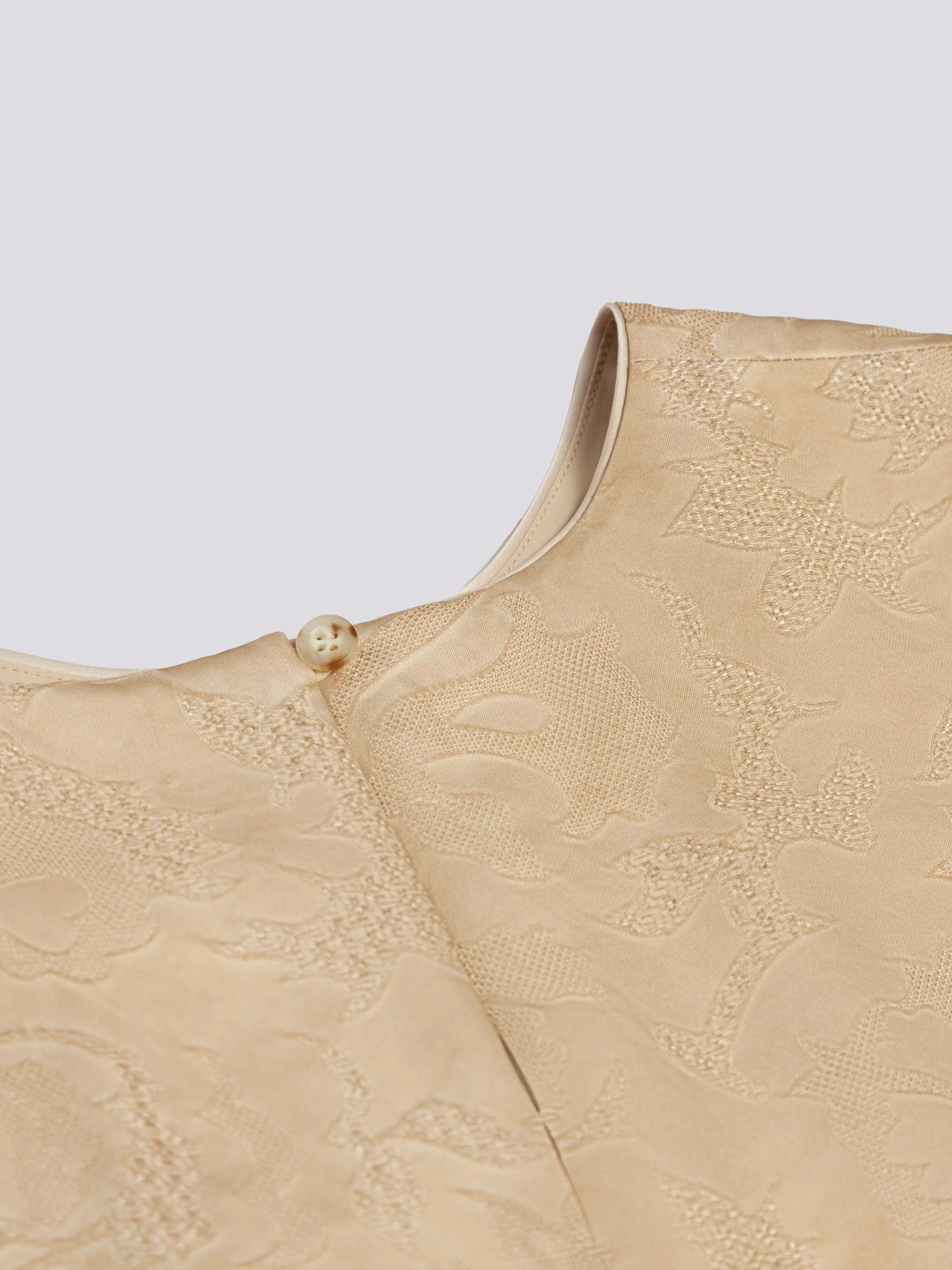 SILK JACQUARD FABRIC DRESS - Image 10