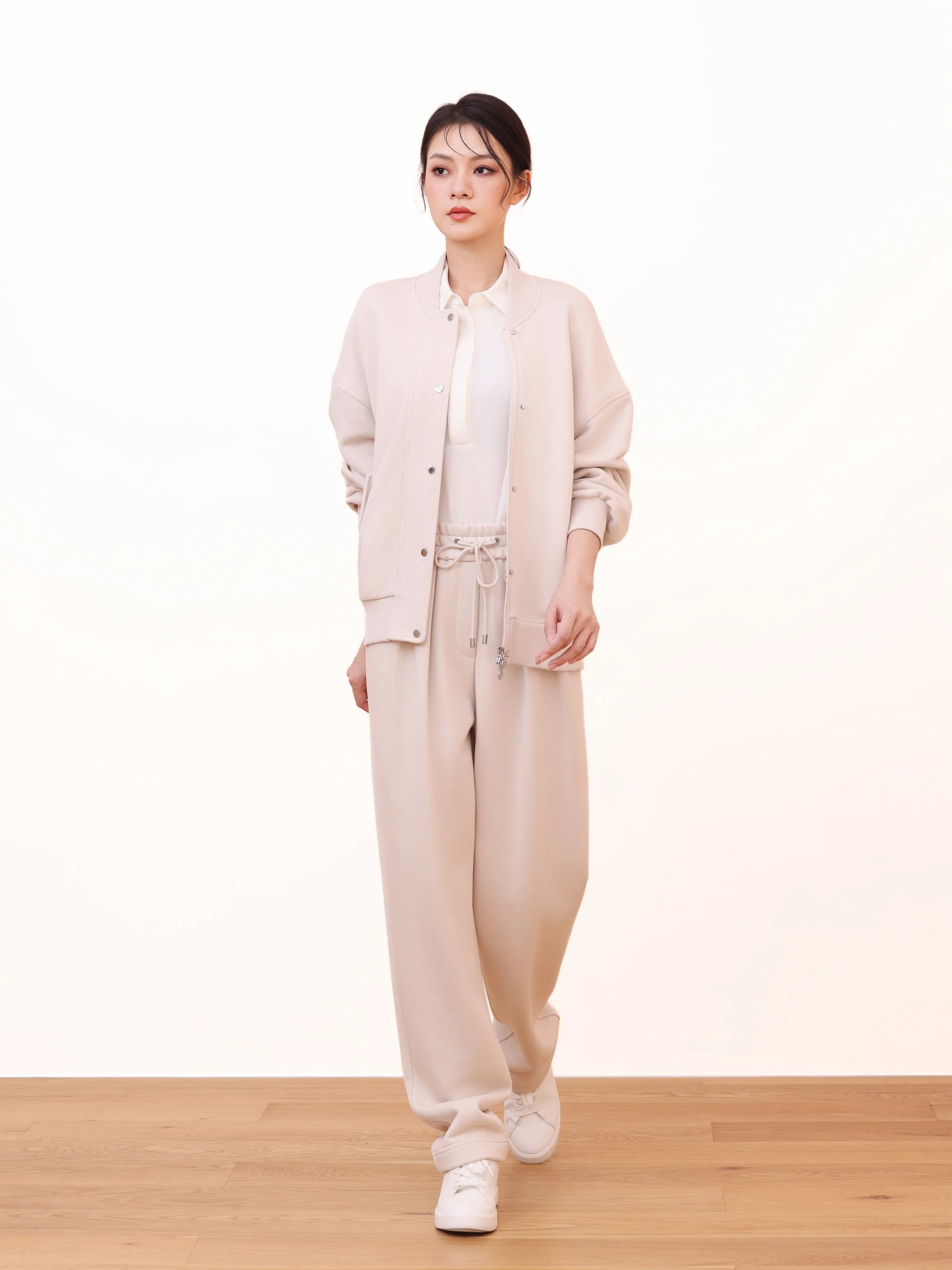 SILK SHORT SLEEVE BLOUSE - Image 3