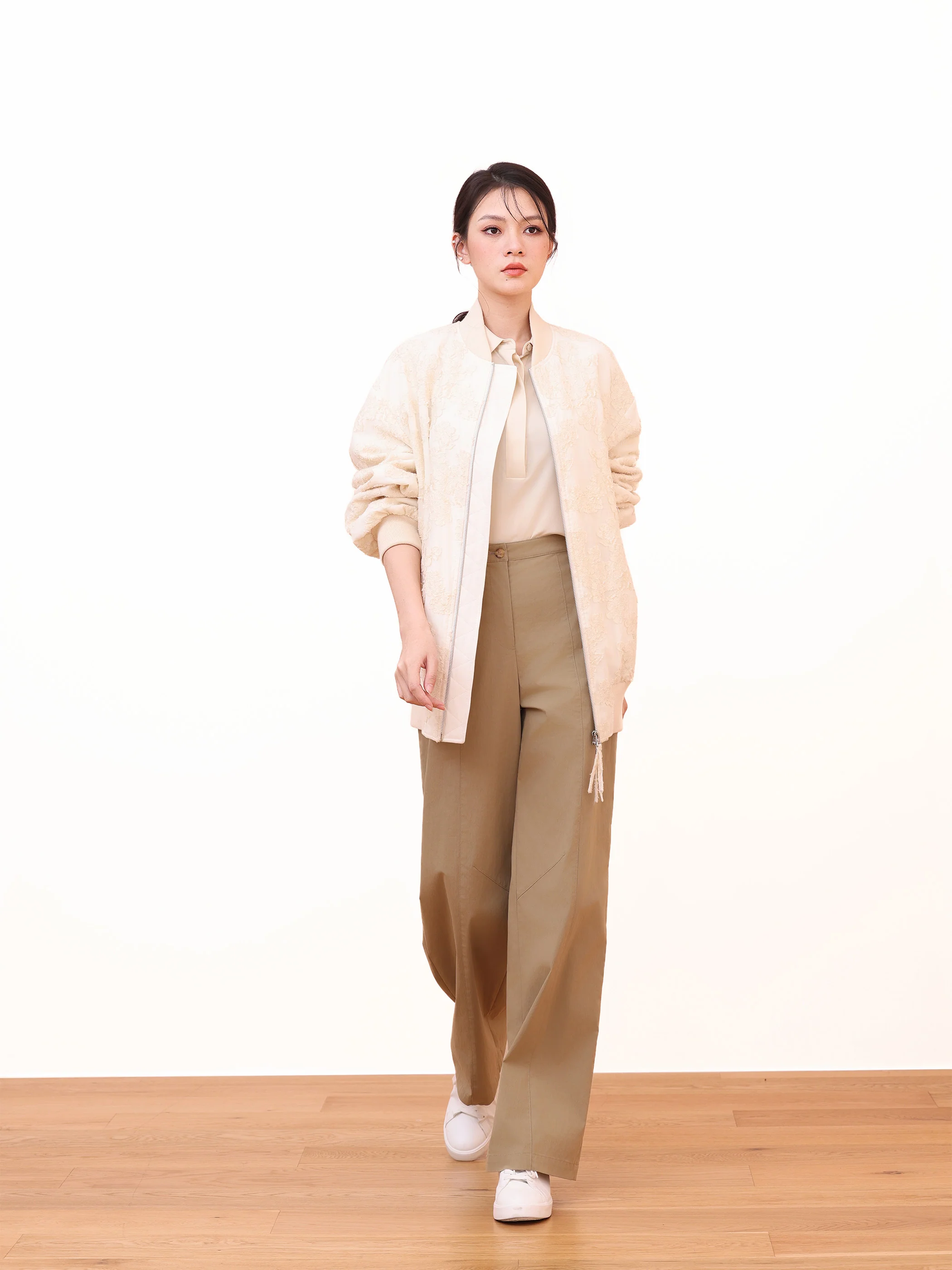 SILK SHORT SLEEVE BLOUSE - Image 5