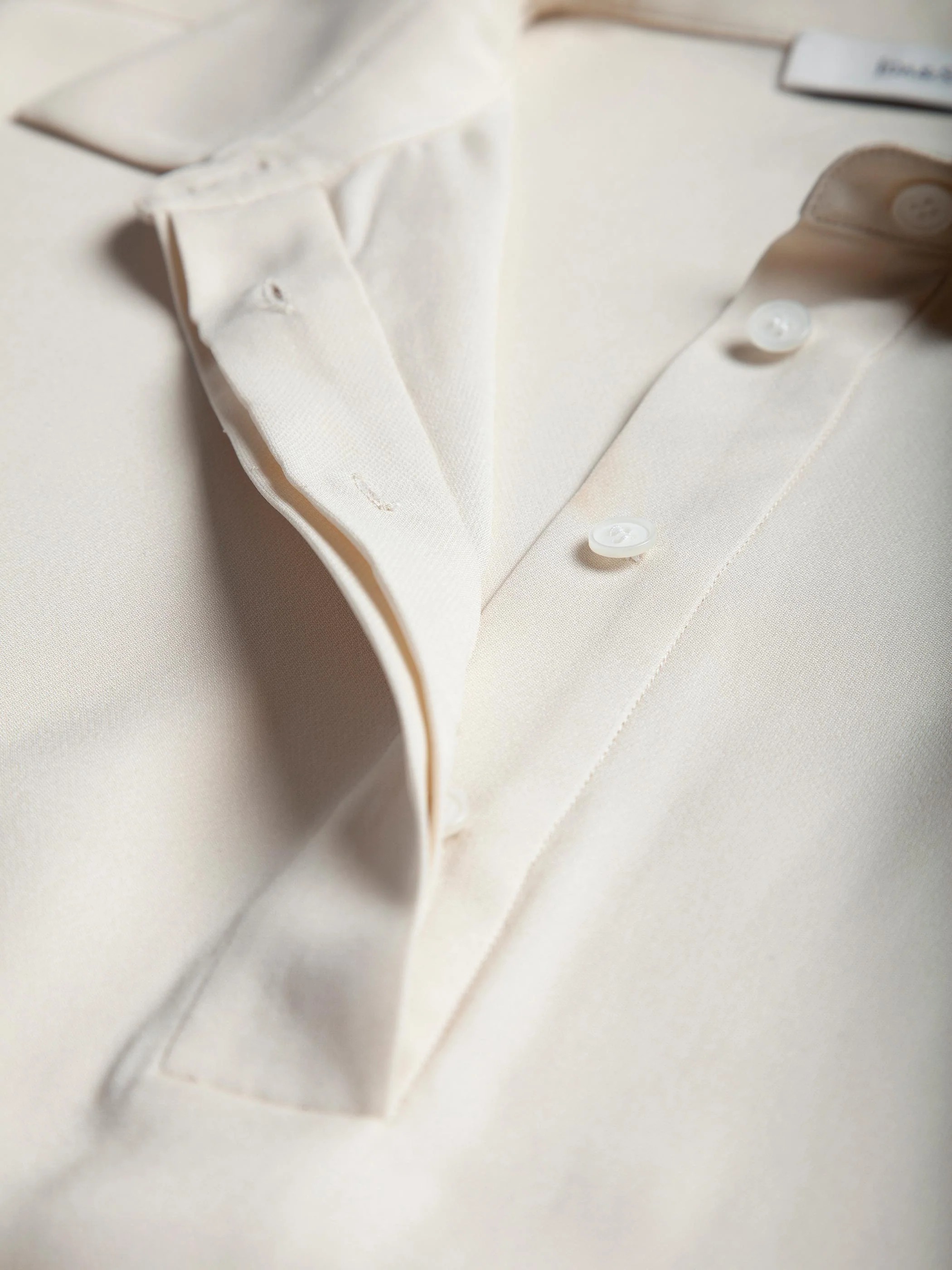 SILK SHORT SLEEVE BLOUSE - Image 8