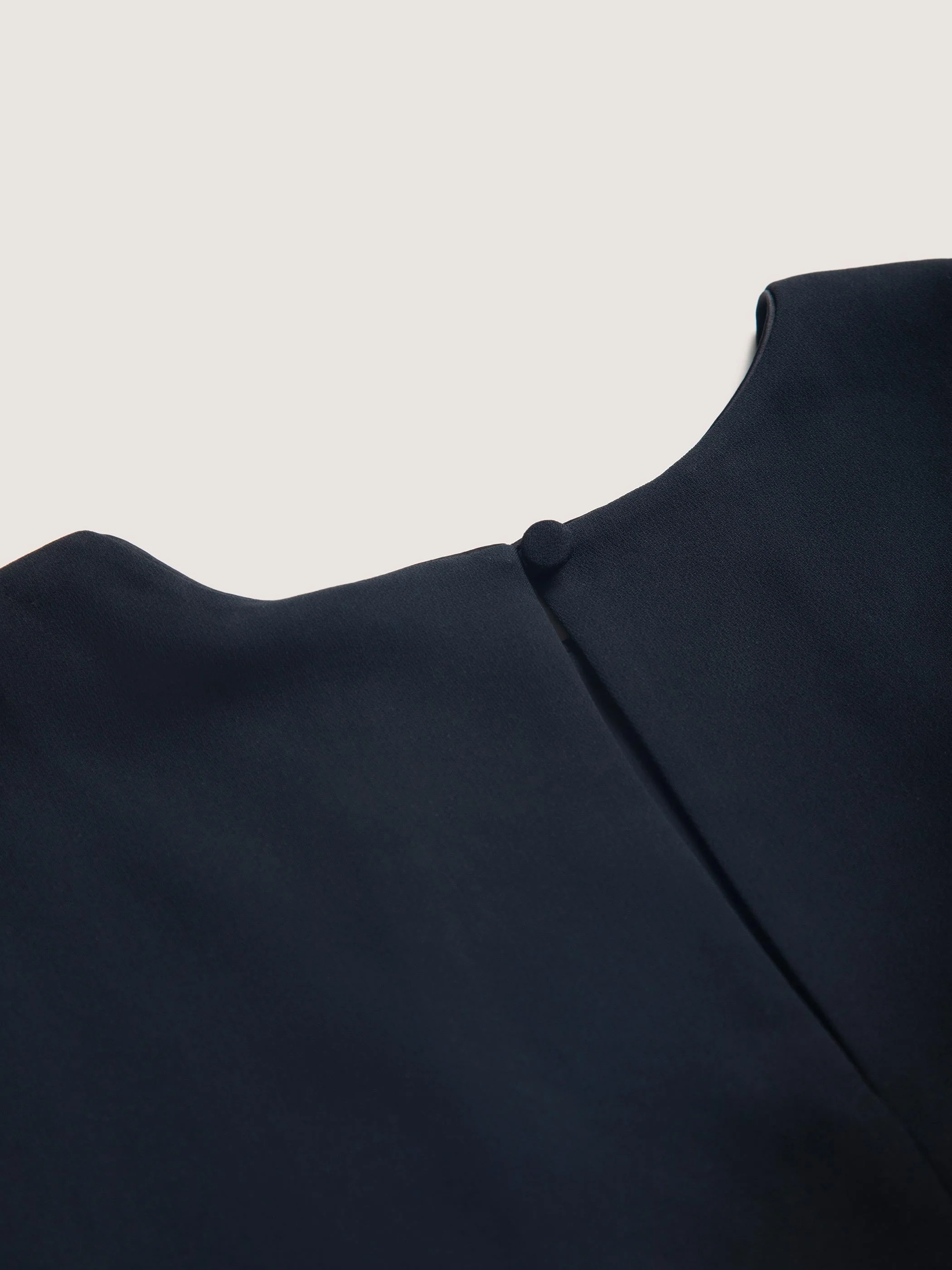 SLEEVELESS CREW NECK DRESS WITH BACK PANEL DETAIL - Image 11