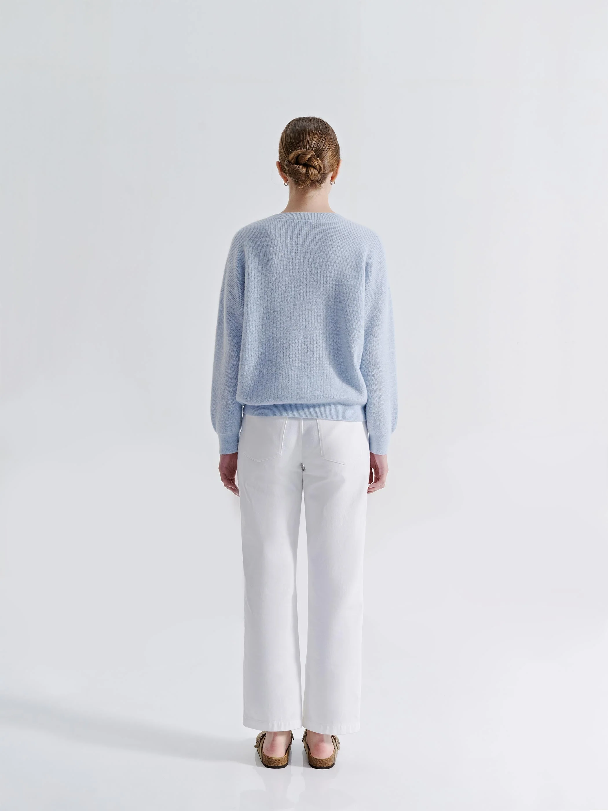 SLOANE ALPACA RELAXED PULLOVER - Image 3