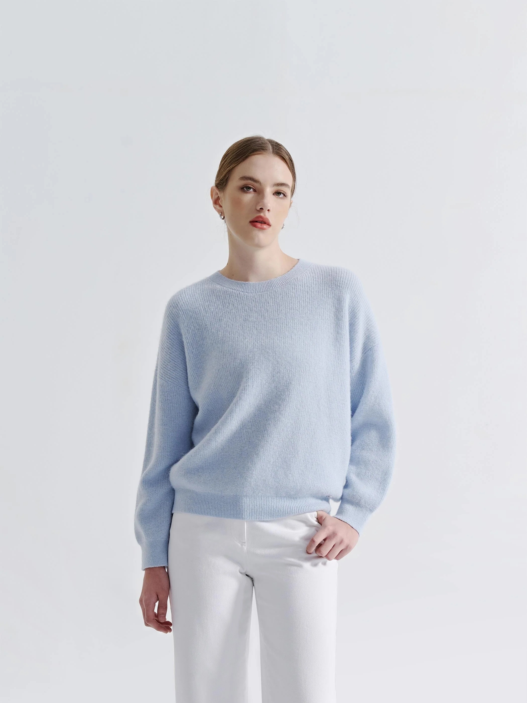 SLOANE ALPACA RELAXED PULLOVER - Image 4