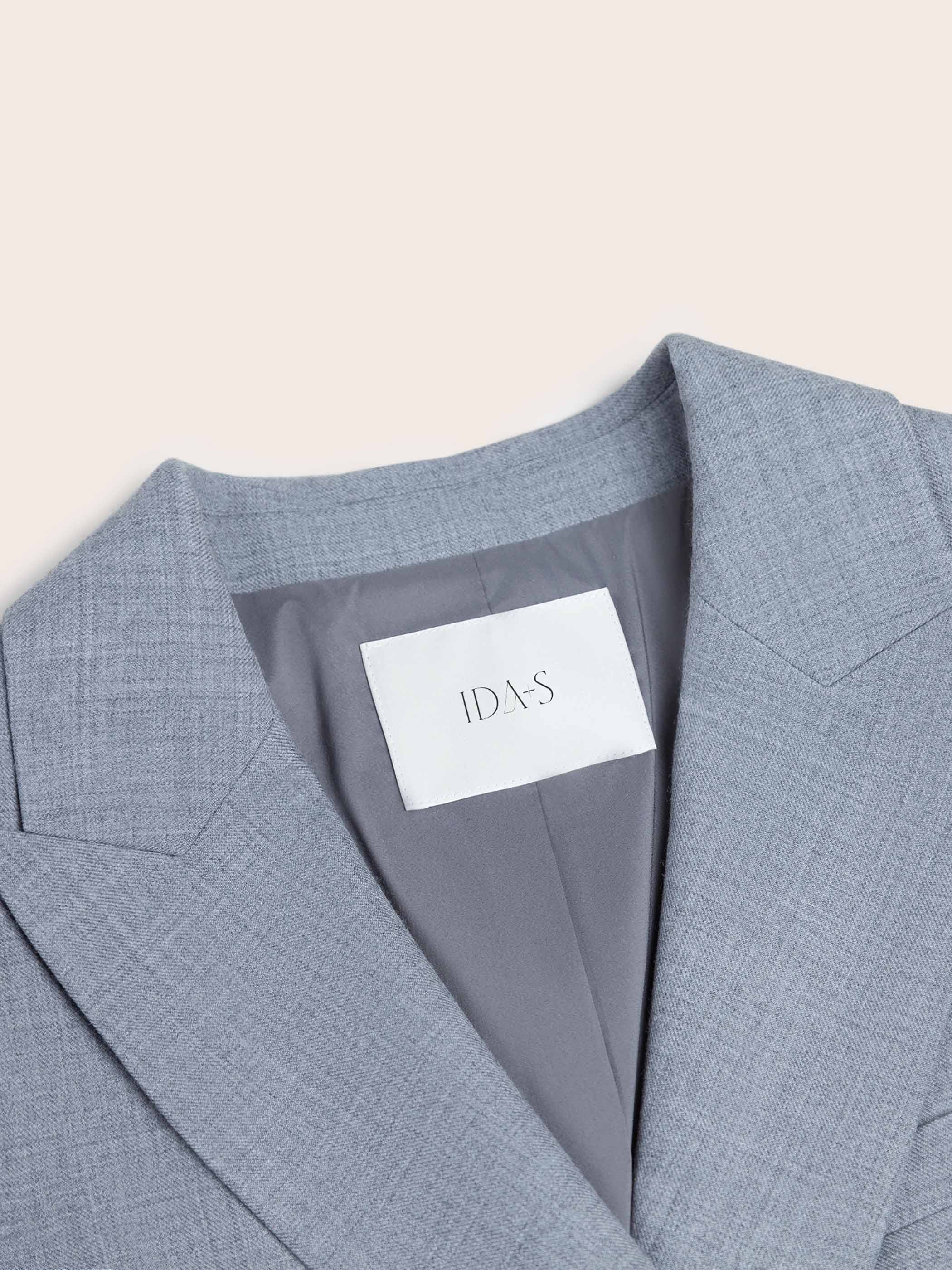 SOFIA DOUBLE BREASTED WOOL BLAZER - Image 9