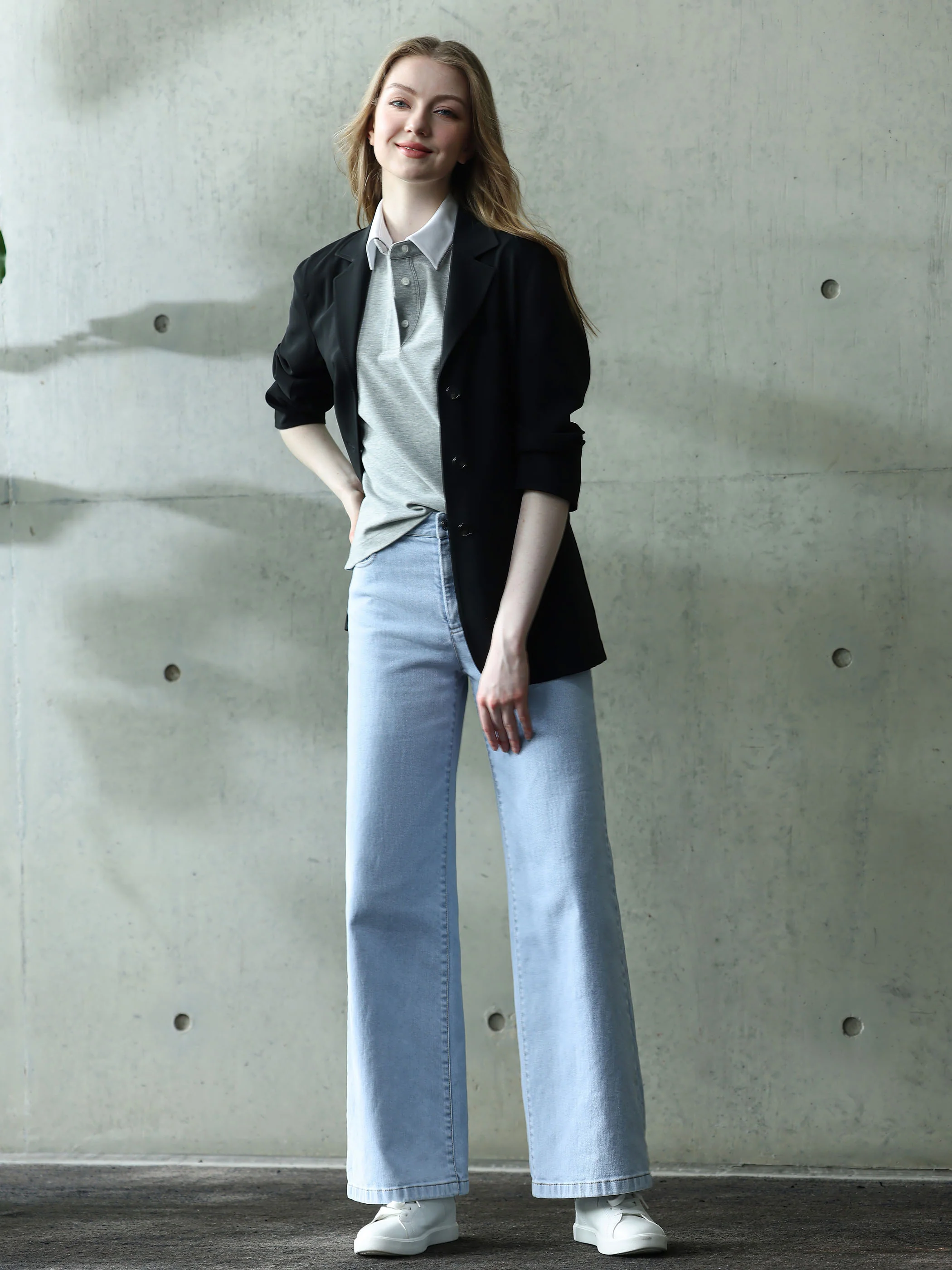 STRAIGHT LEG MID WAIST DEMIN - Image 5