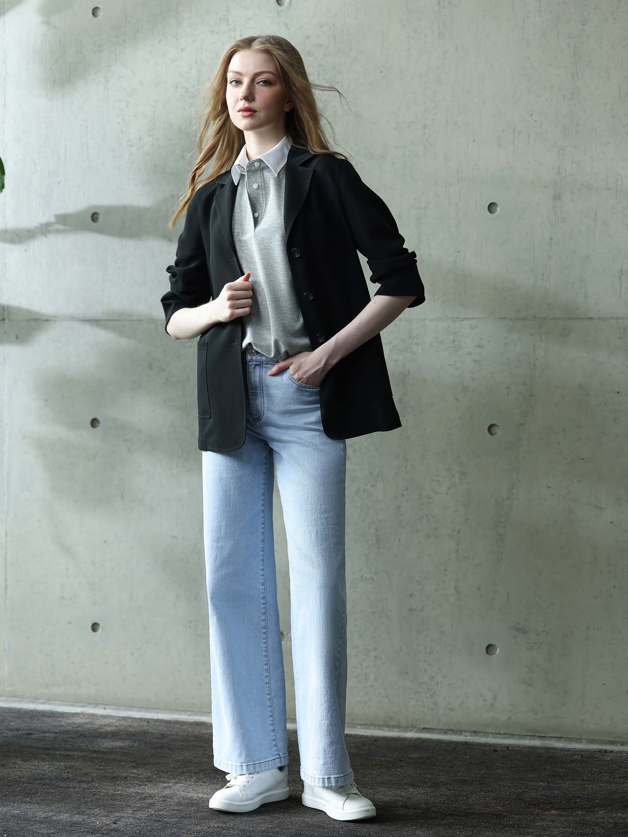 STRAIGHT LEG MID WAIST DEMIN - Image 6