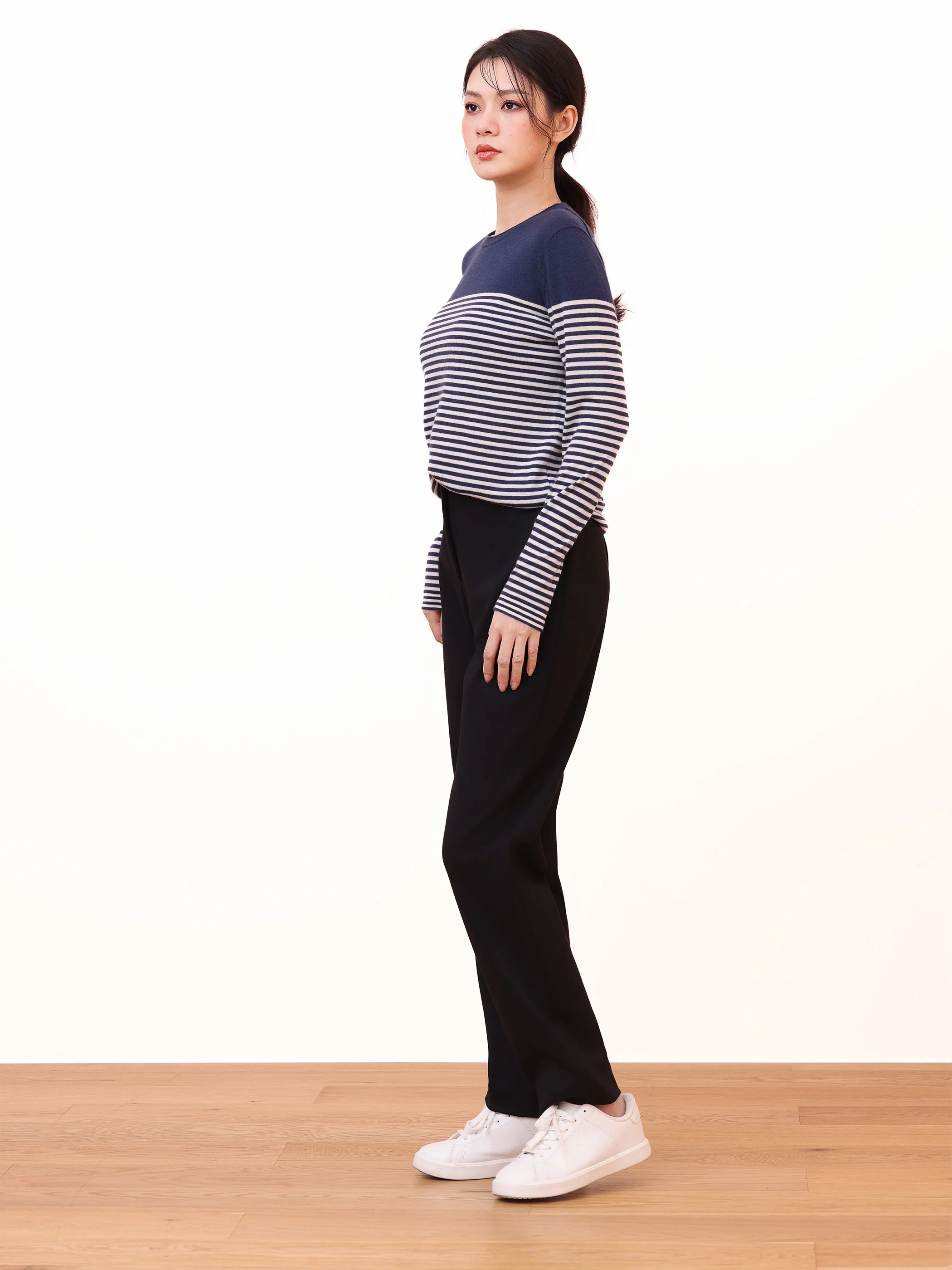 SUPER LIGHTWEIGHT CASHEMERE KNIT TOP - Image 4