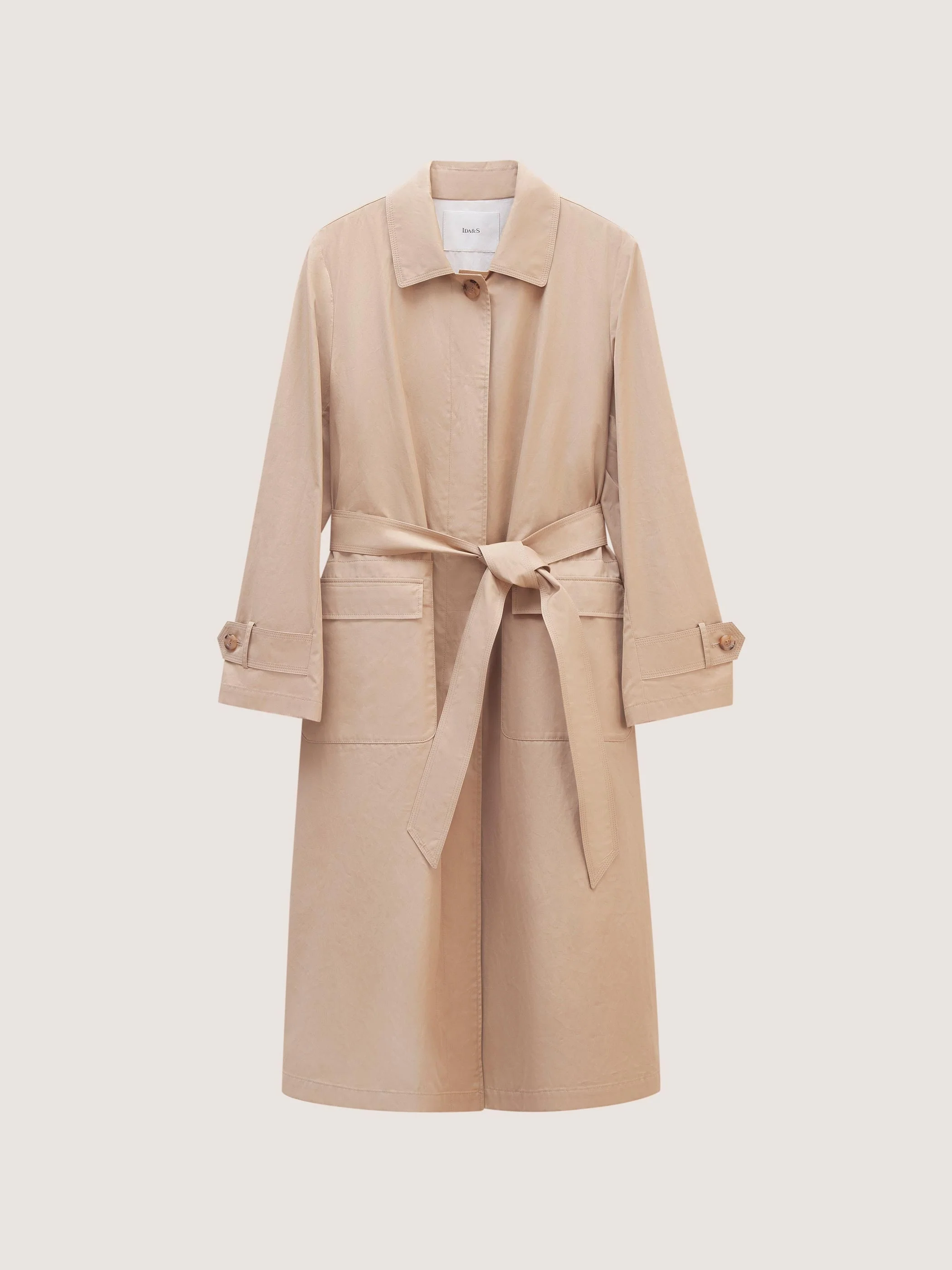 SUPER LIGHTWEIGHT COTTON TRENCH COAT - Image 4