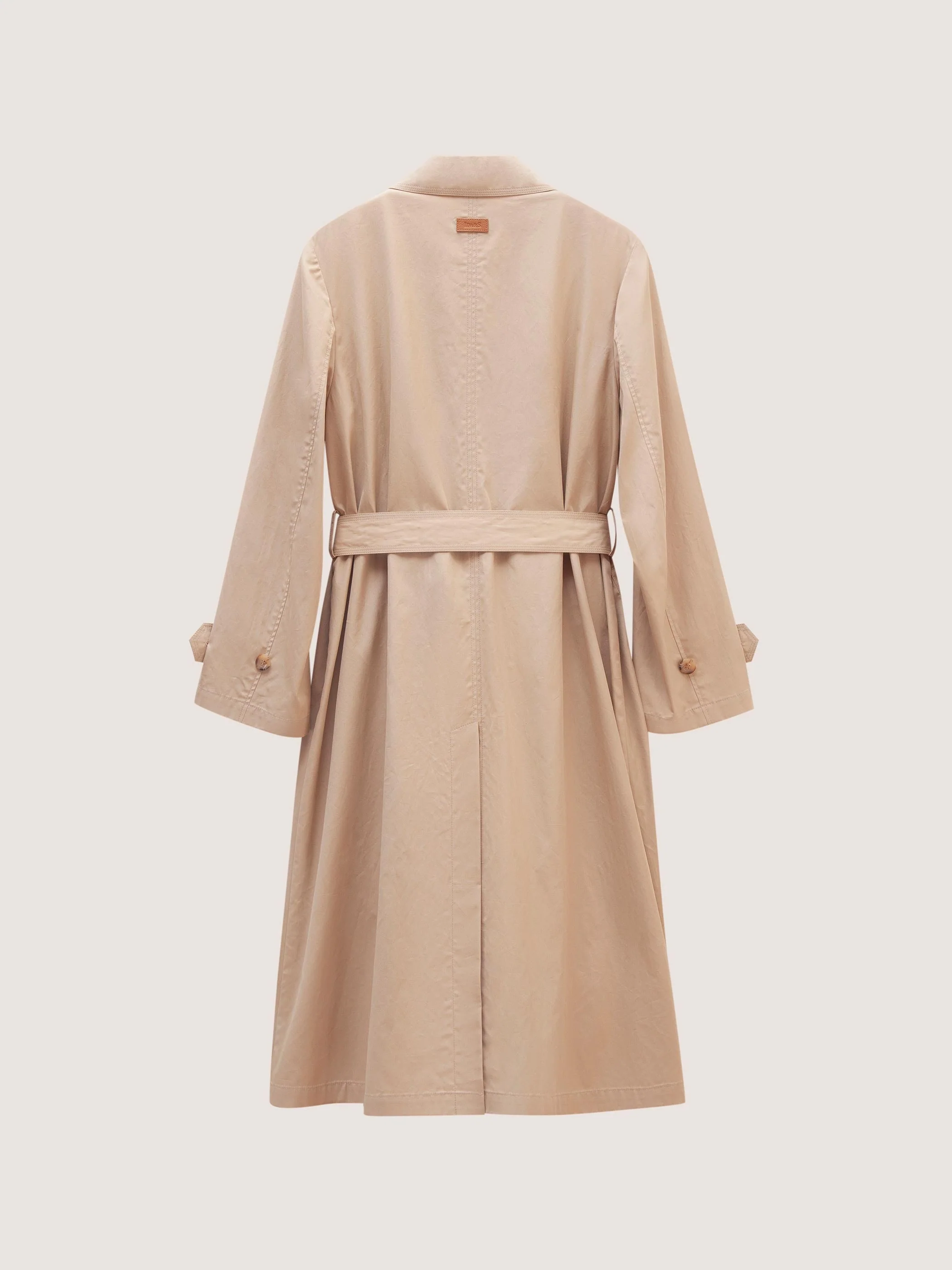 SUPER LIGHTWEIGHT COTTON TRENCH COAT - Image 5