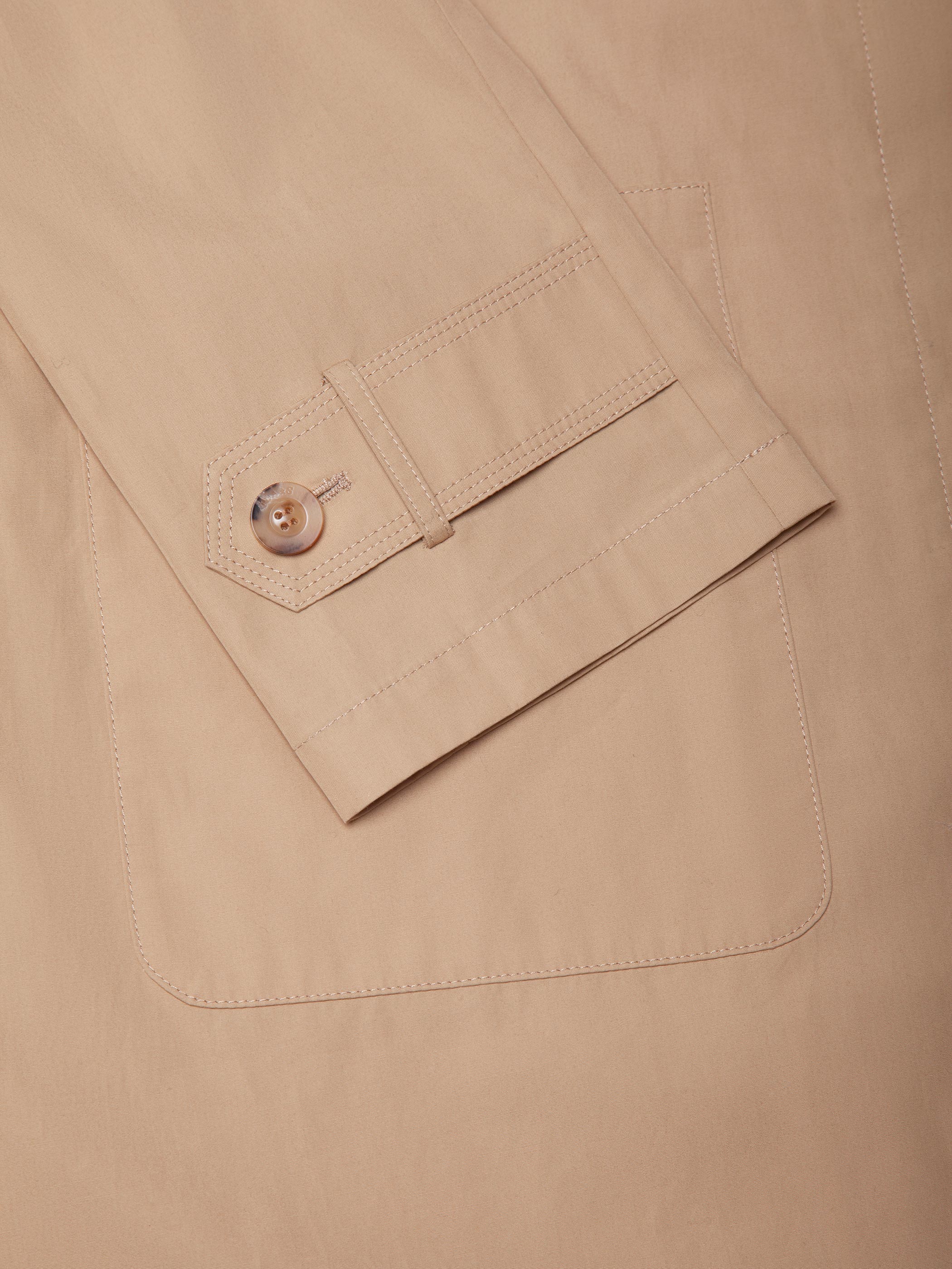 SUPER LIGHTWEIGHT COTTON TRENCH COAT - Image 8