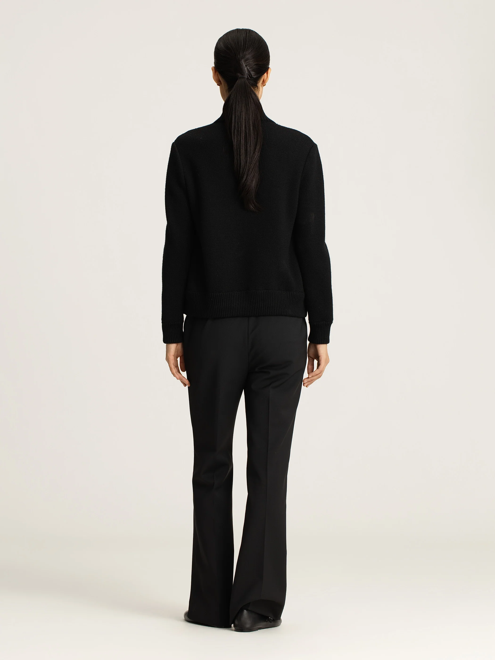 Sutton Nylon Knit Bomber - Image 4