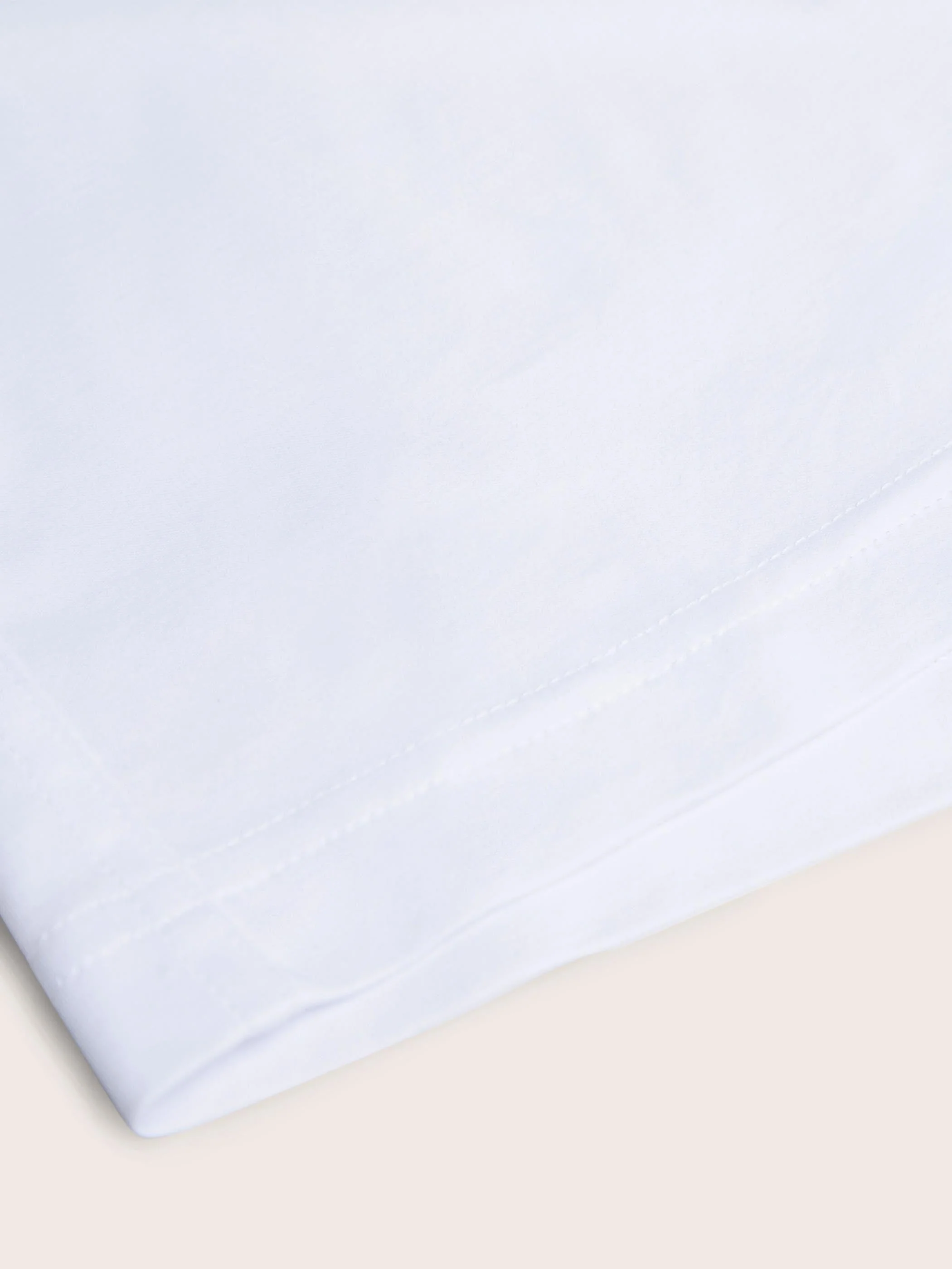 Sylvia Cotton/Silk White T-Shirt - Image 11