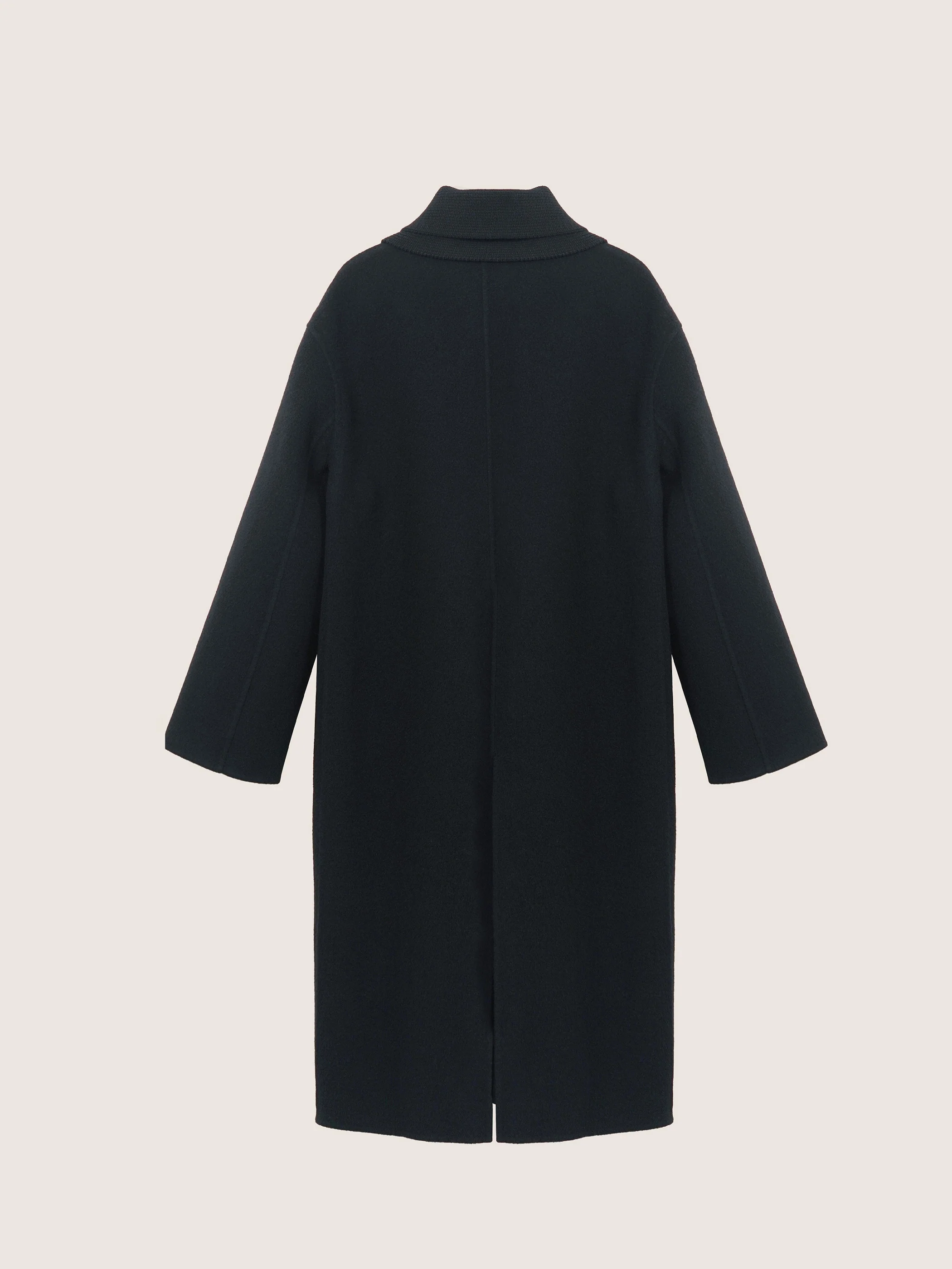 Sylvie Lambswool Scarf Coat - Image 7
