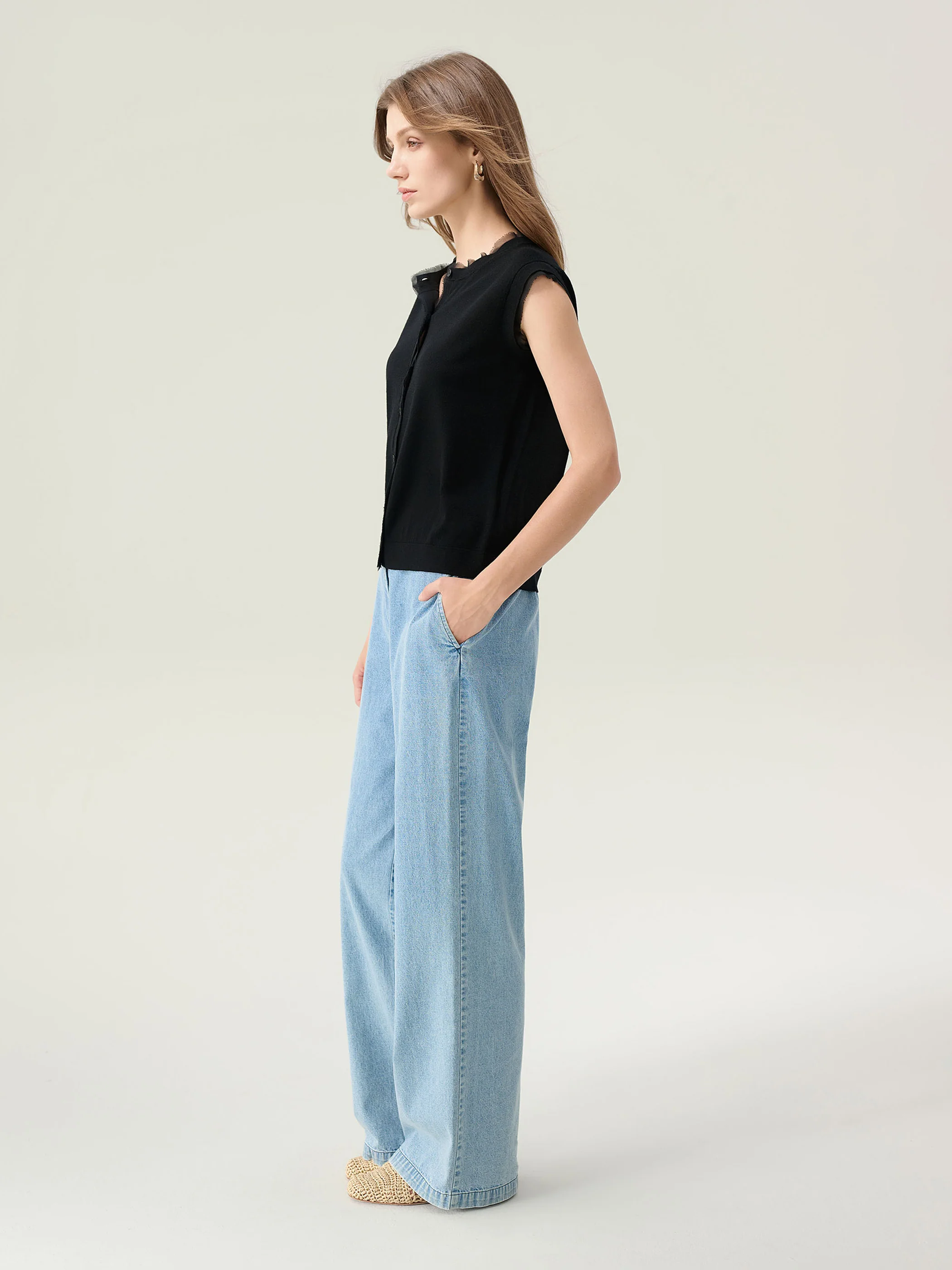 Tallulah Light Wool Top - Image 3