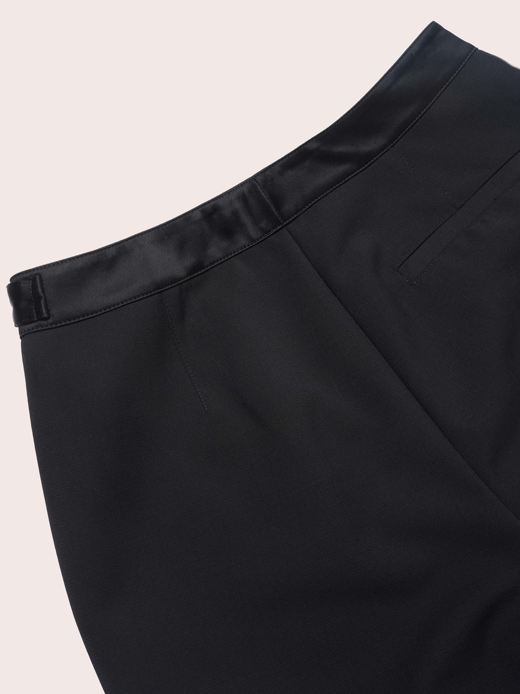 Thea Tweed Wide Leg Trouser - Image 11