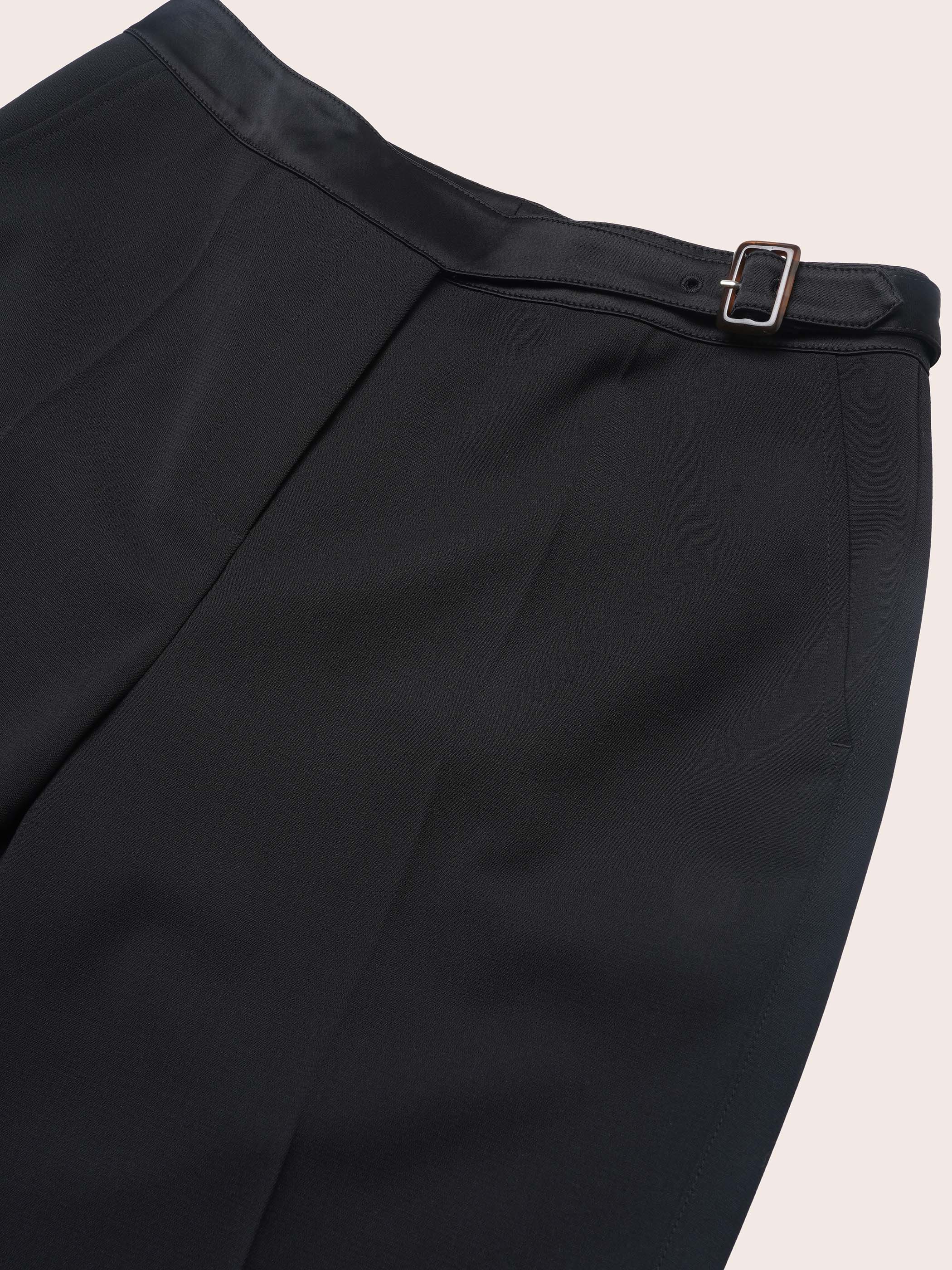 Thea Tweed Wide Leg Trouser - Image 7