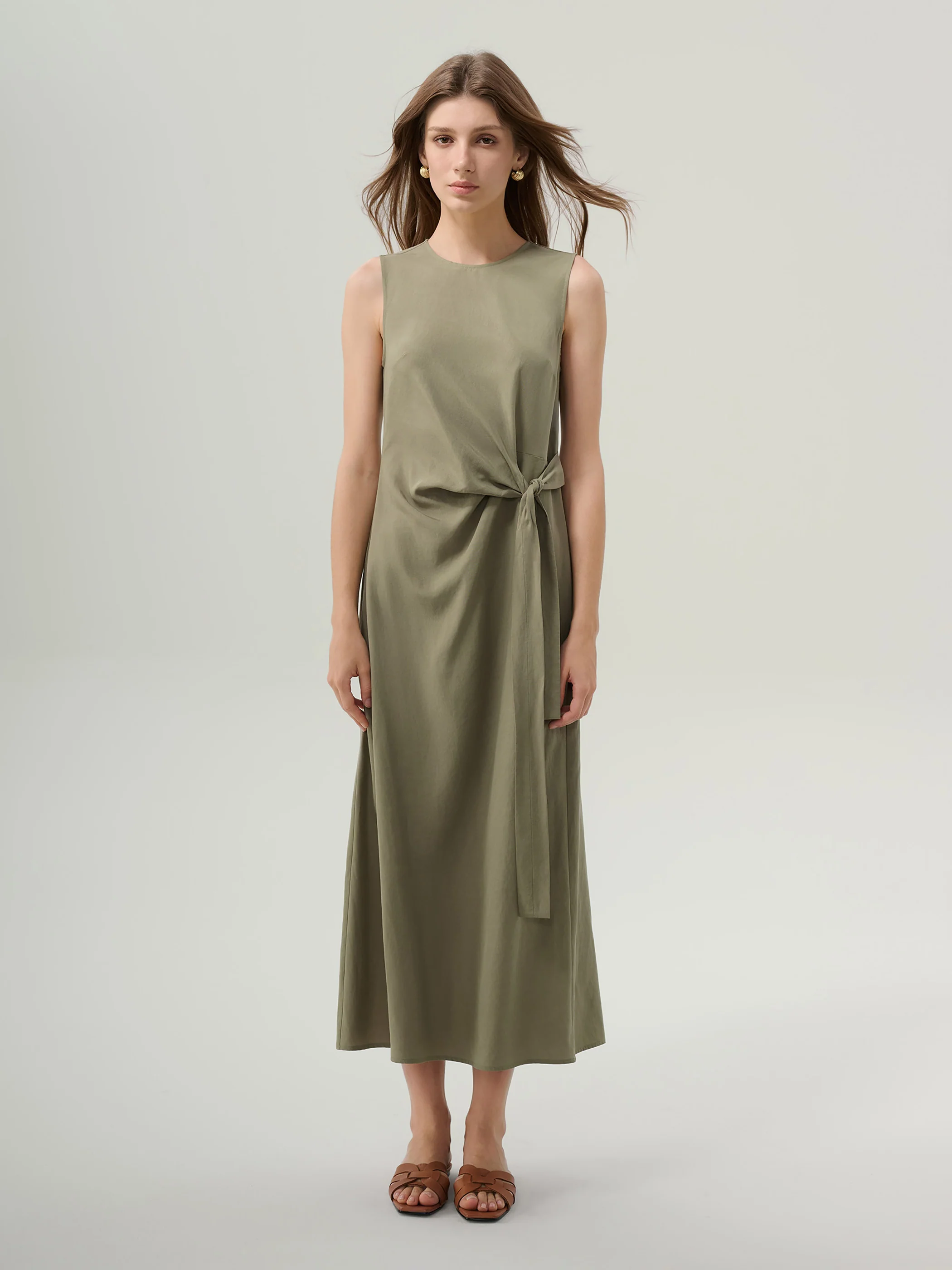 Tillie Linen Blend Dress - Image 3