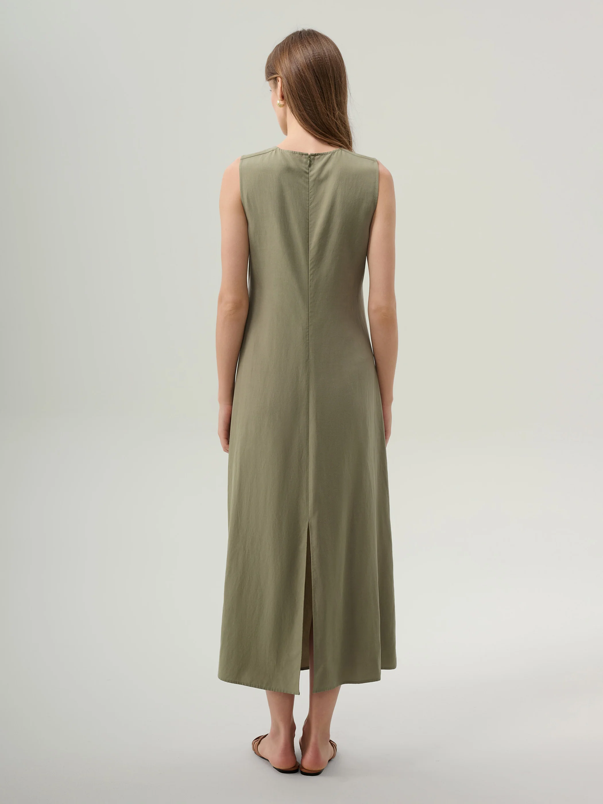Tillie Linen Blend Dress - Image 5