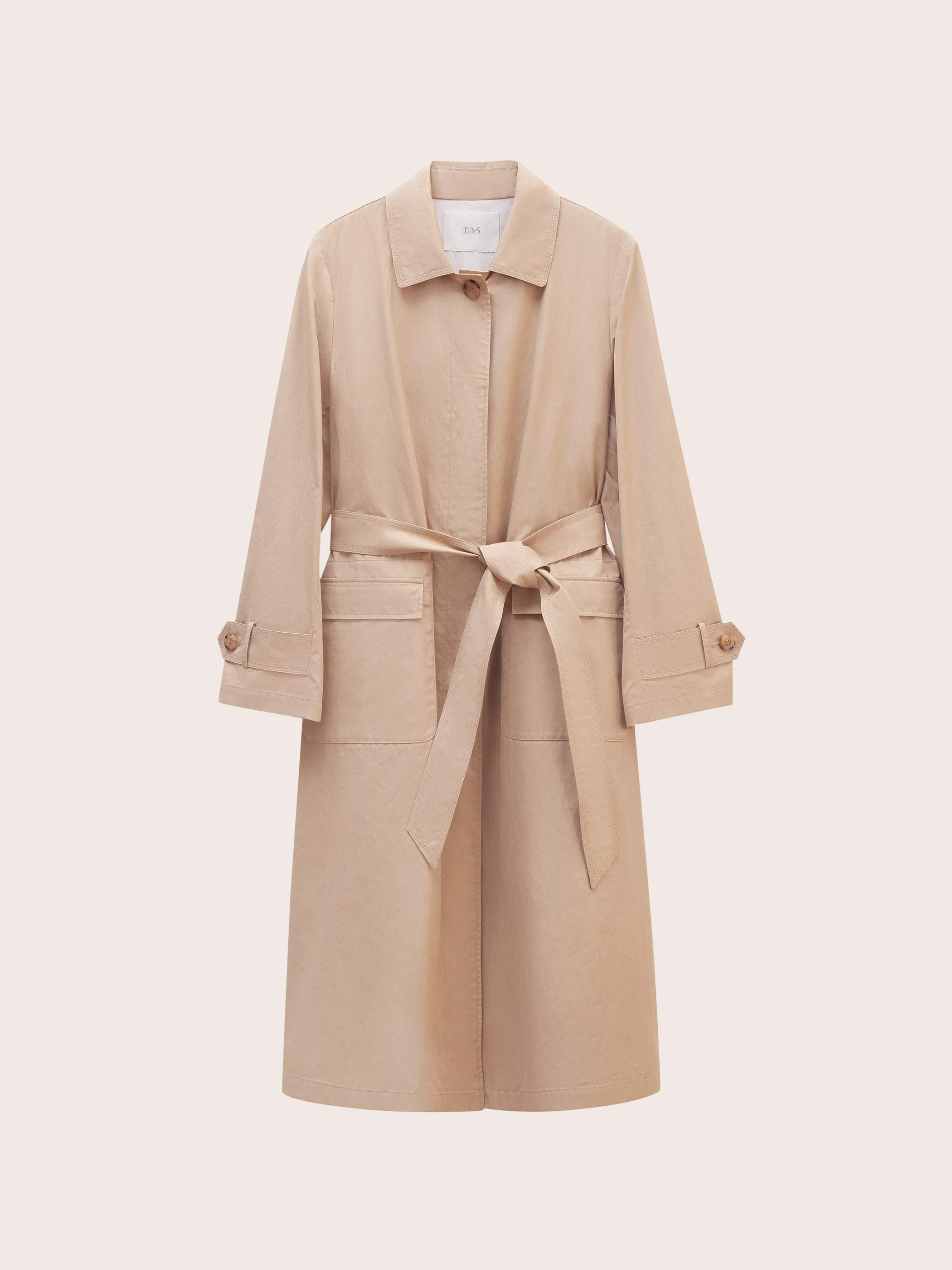 VALORA LIGHTWEIGHT COTTON TRENCH COAT - Image 9