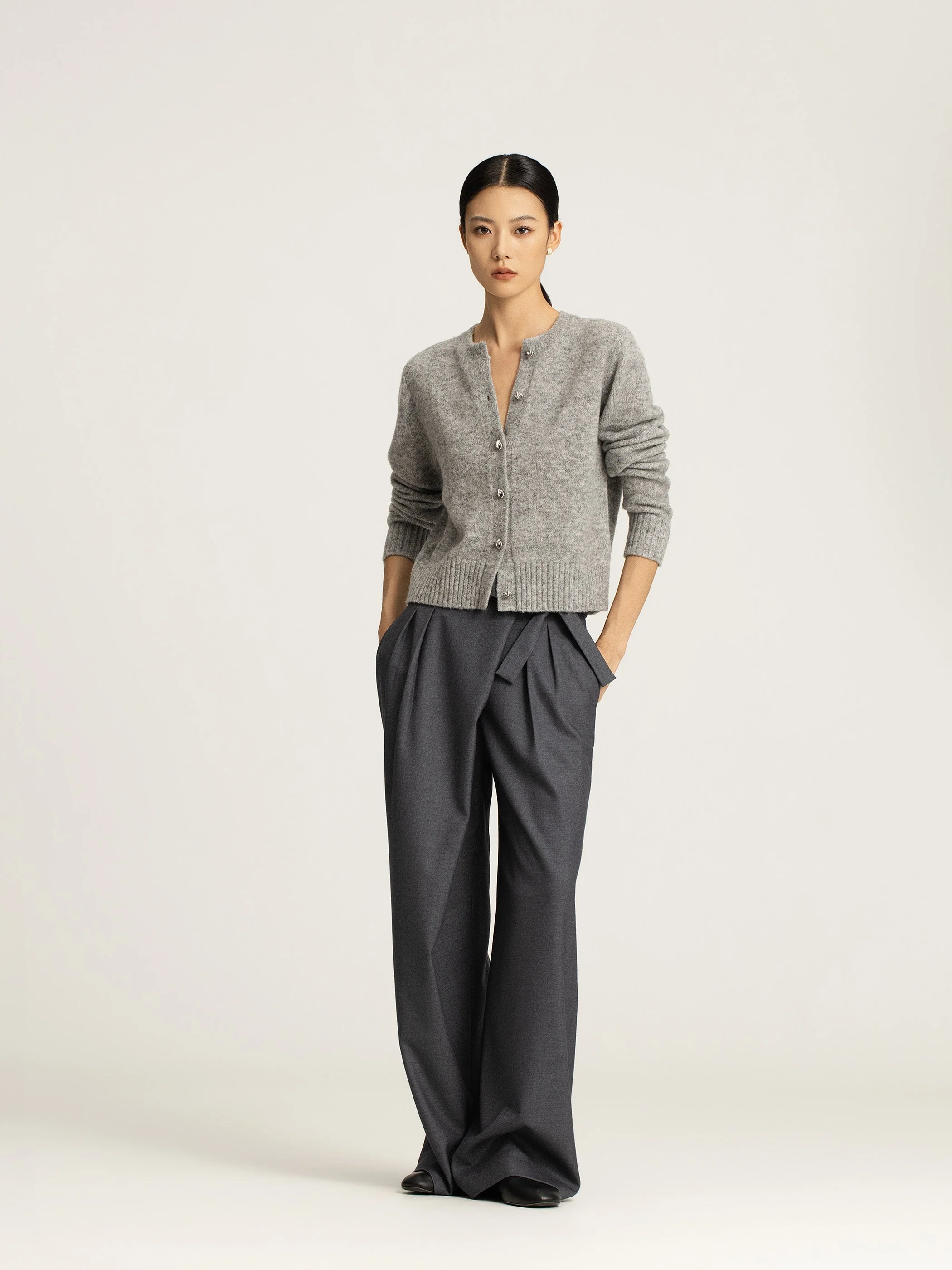 Vera Merino Wool Cardigan - Image 2