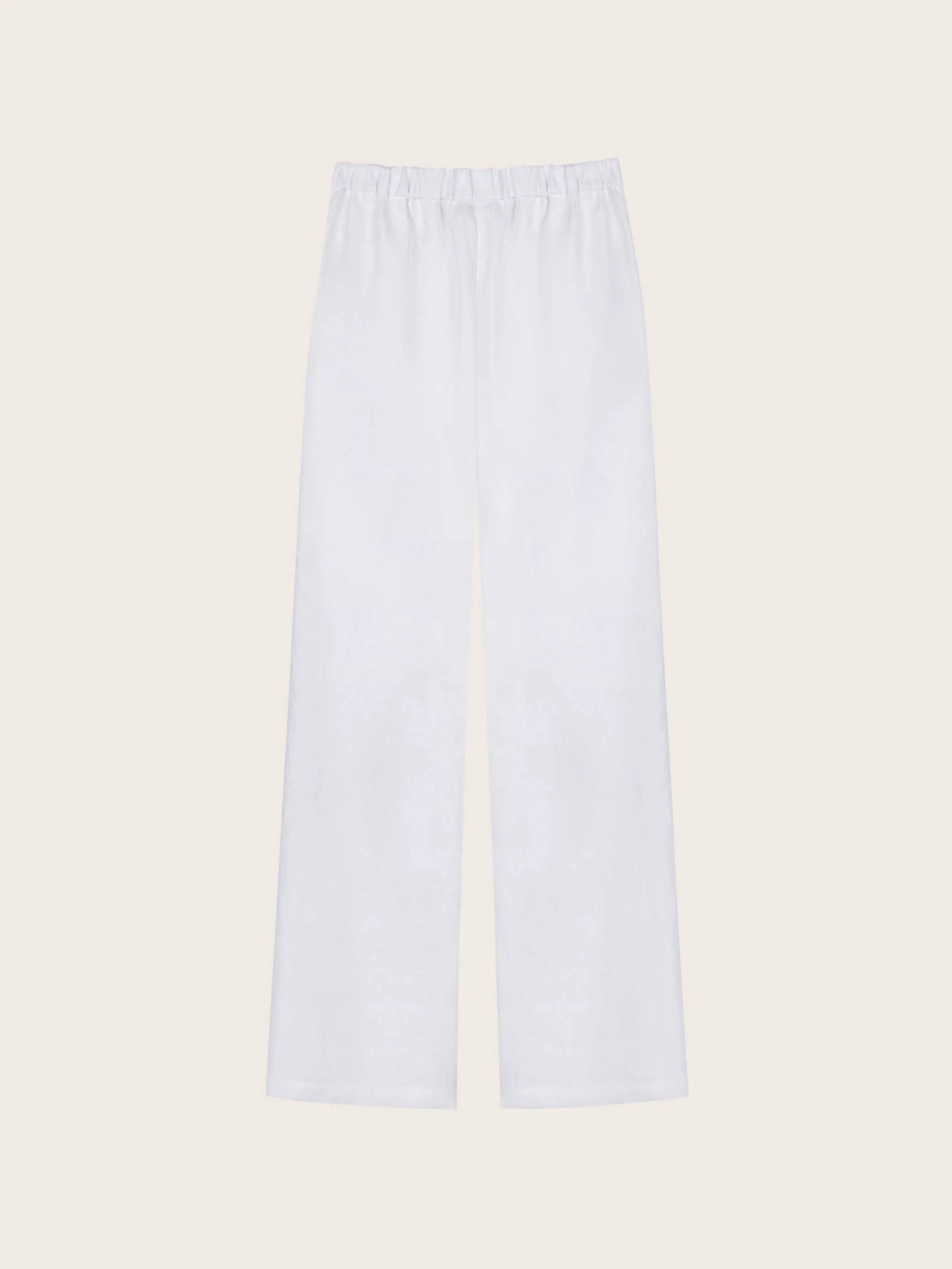 Winslie White Linen Pants - Image 6