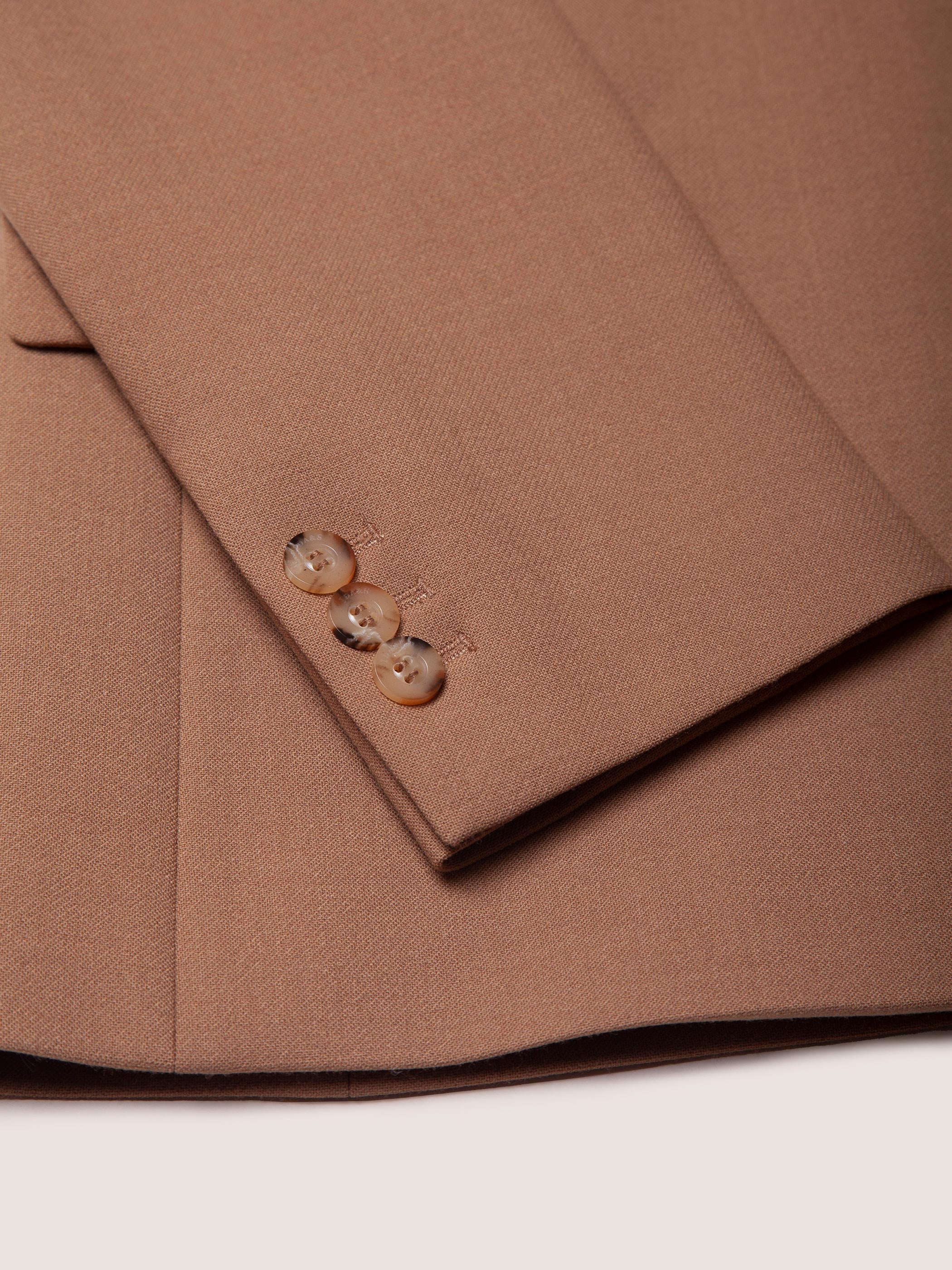 SIENNA WOOL COLLARLESS SUIT JACKET - Image 15