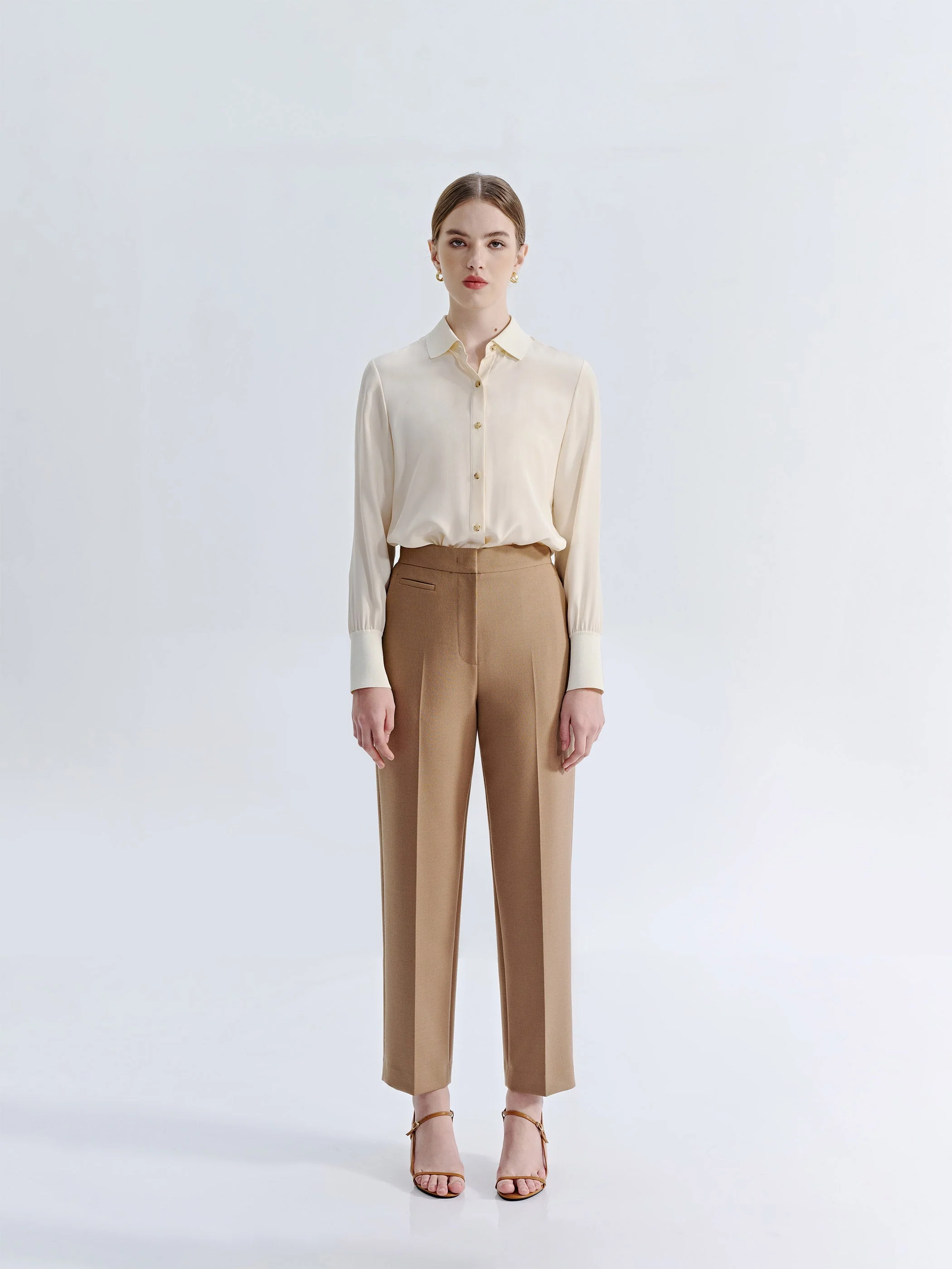 SIENNA WOOL TAILORED SUIT PANTS - Image 6
