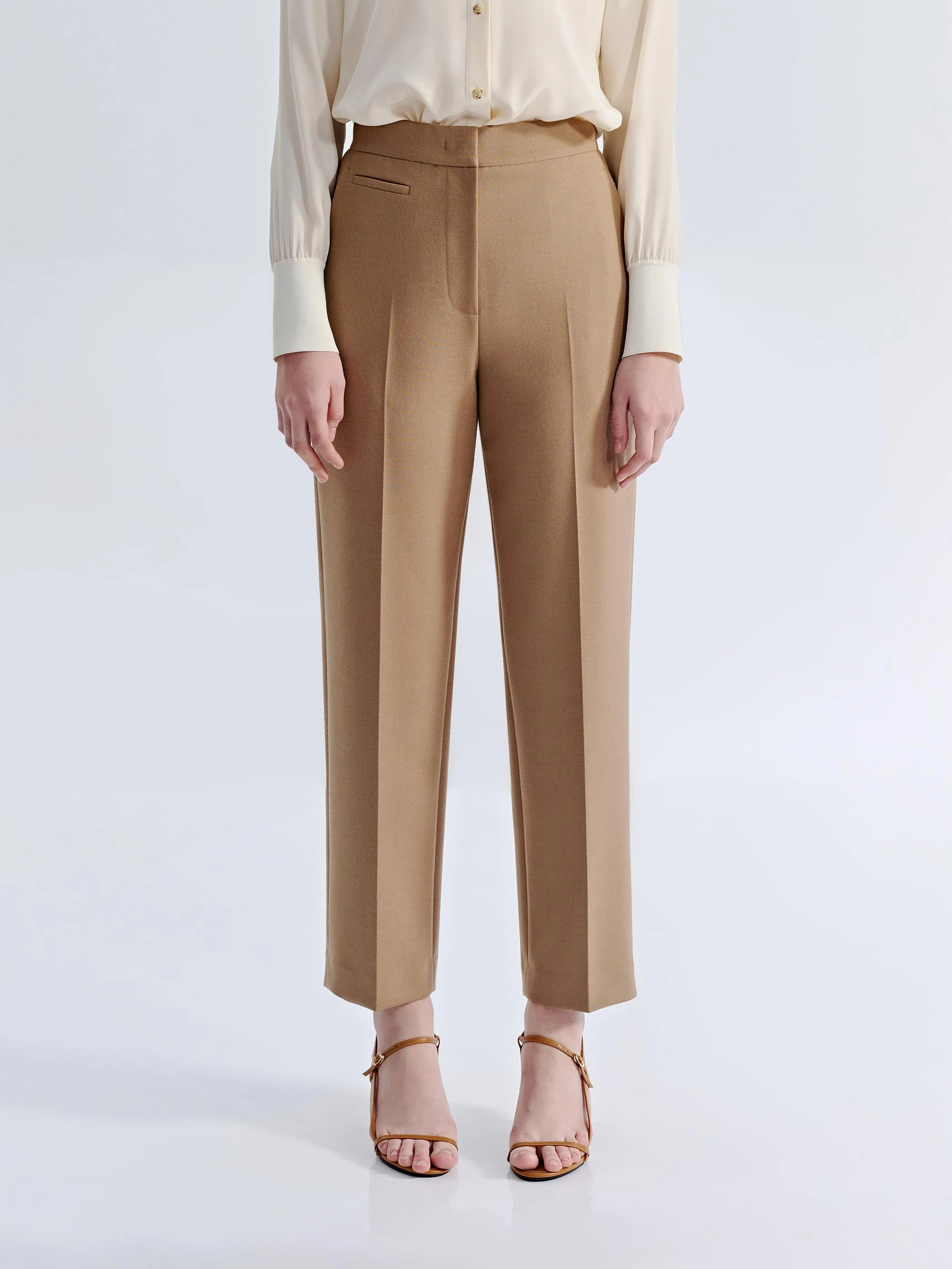 SIENNA WOOL TAILORED SUIT PANTS