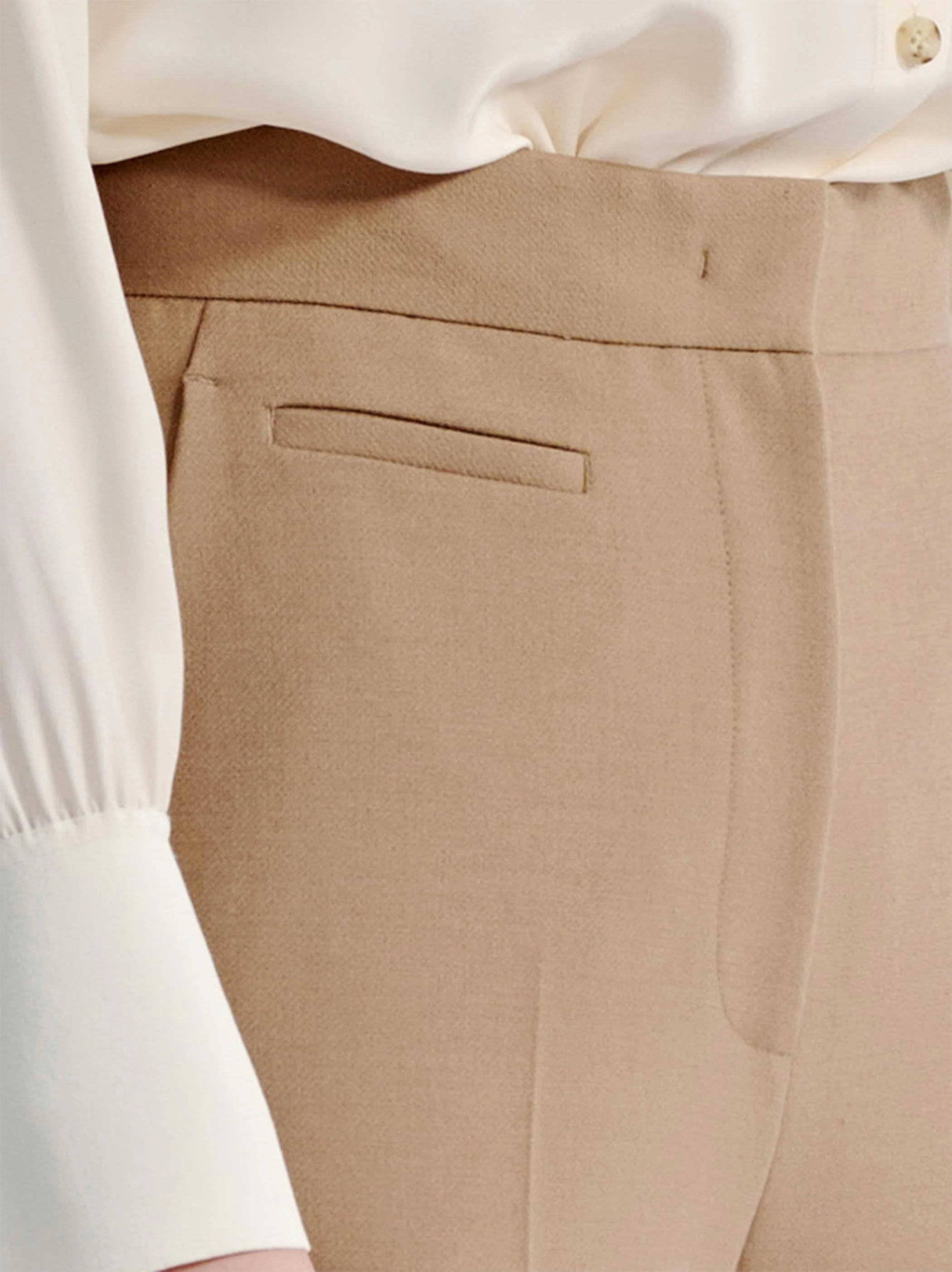 SIENNA WOOL TAILORED SUIT PANTS - Image 7