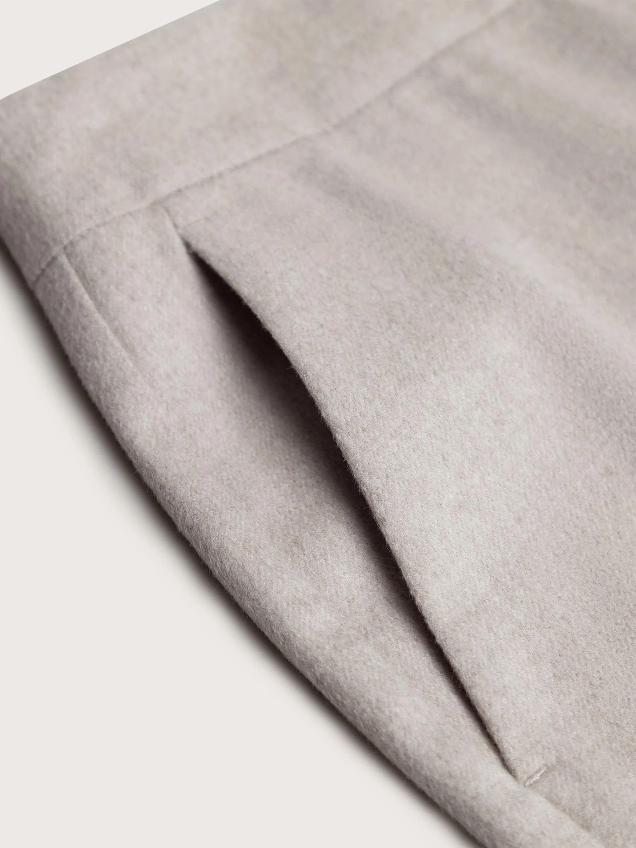 WOOL STRAIGHT LEG SUIT PANTS - Image 15